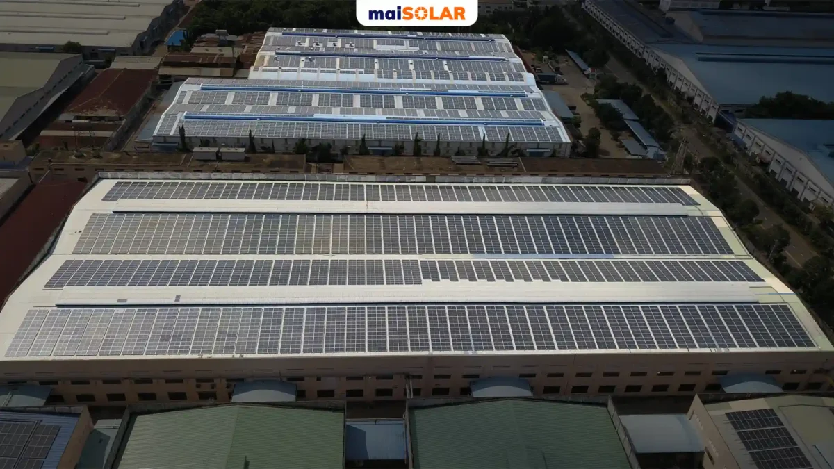 Dự Án Điện Mặt Trời Công Nghiệp 4MW – Tại Nhà Máy DDK Bình Dương